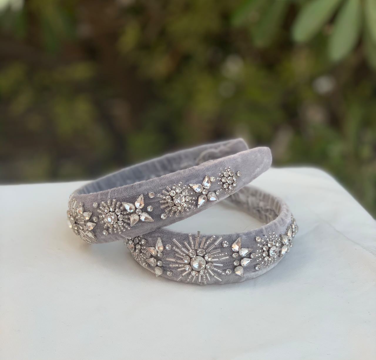 Crystal & Stone Work - Full-coverage crystal netting 15