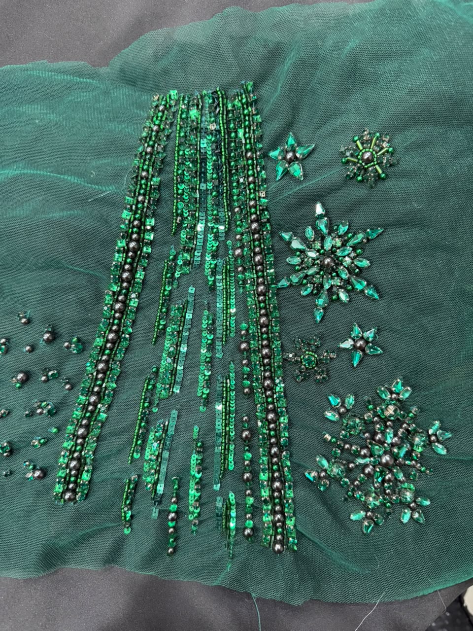 Crystal & Stone Work - Hand-set Swarovski embellishments 4