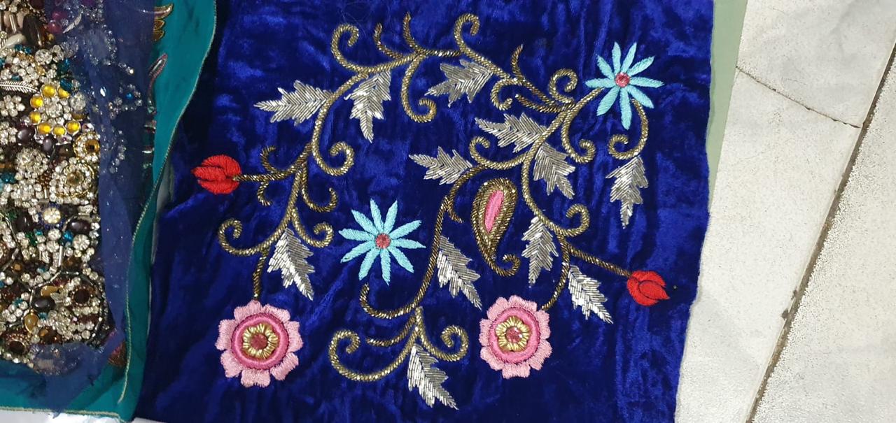 Resham & Zari Work - Masterpiece design 22