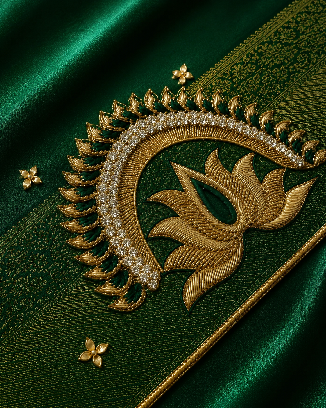 Resham & Zari Work - Masterpiece design 23