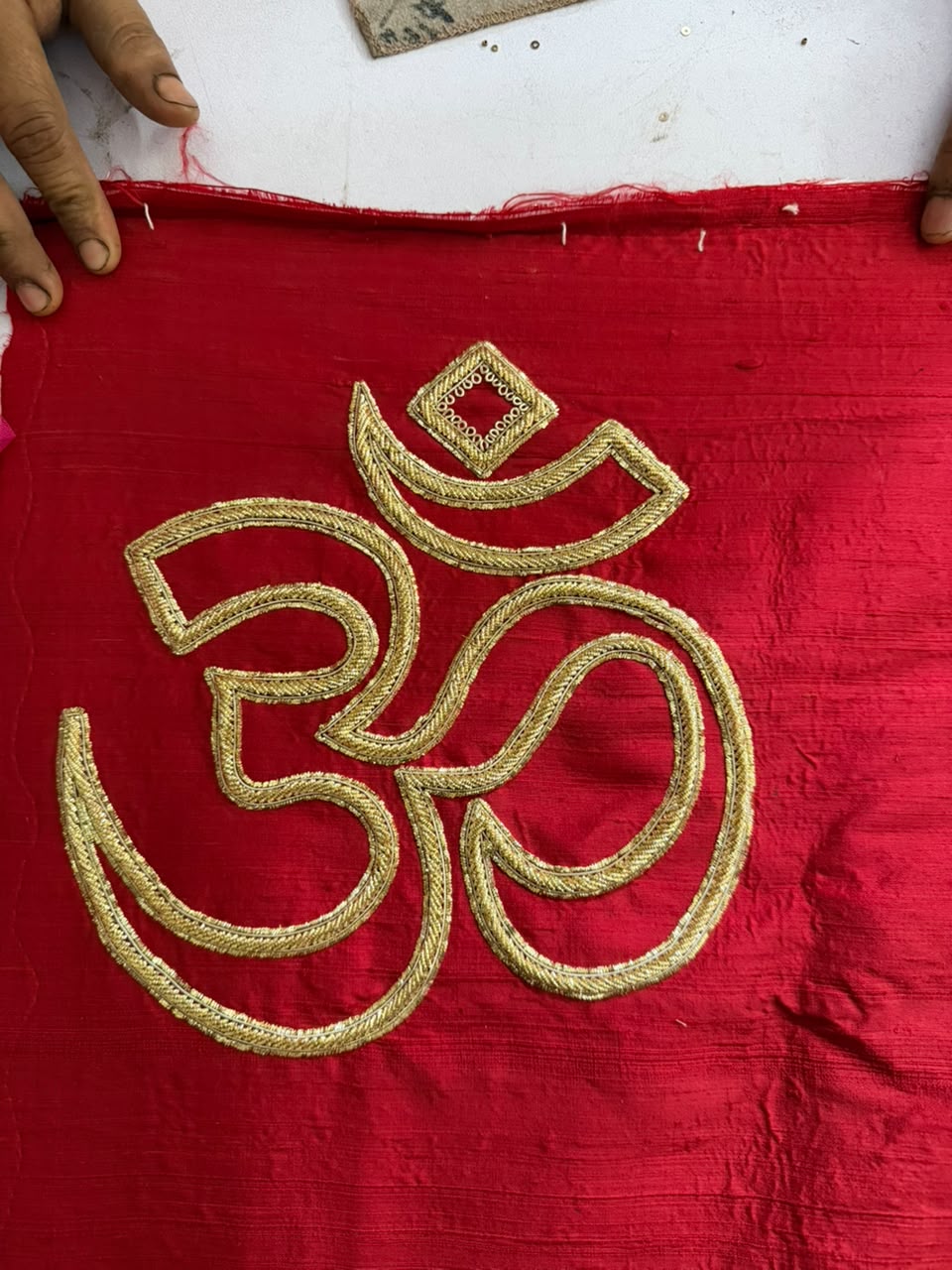 Zardozi embroidery - ornate detail