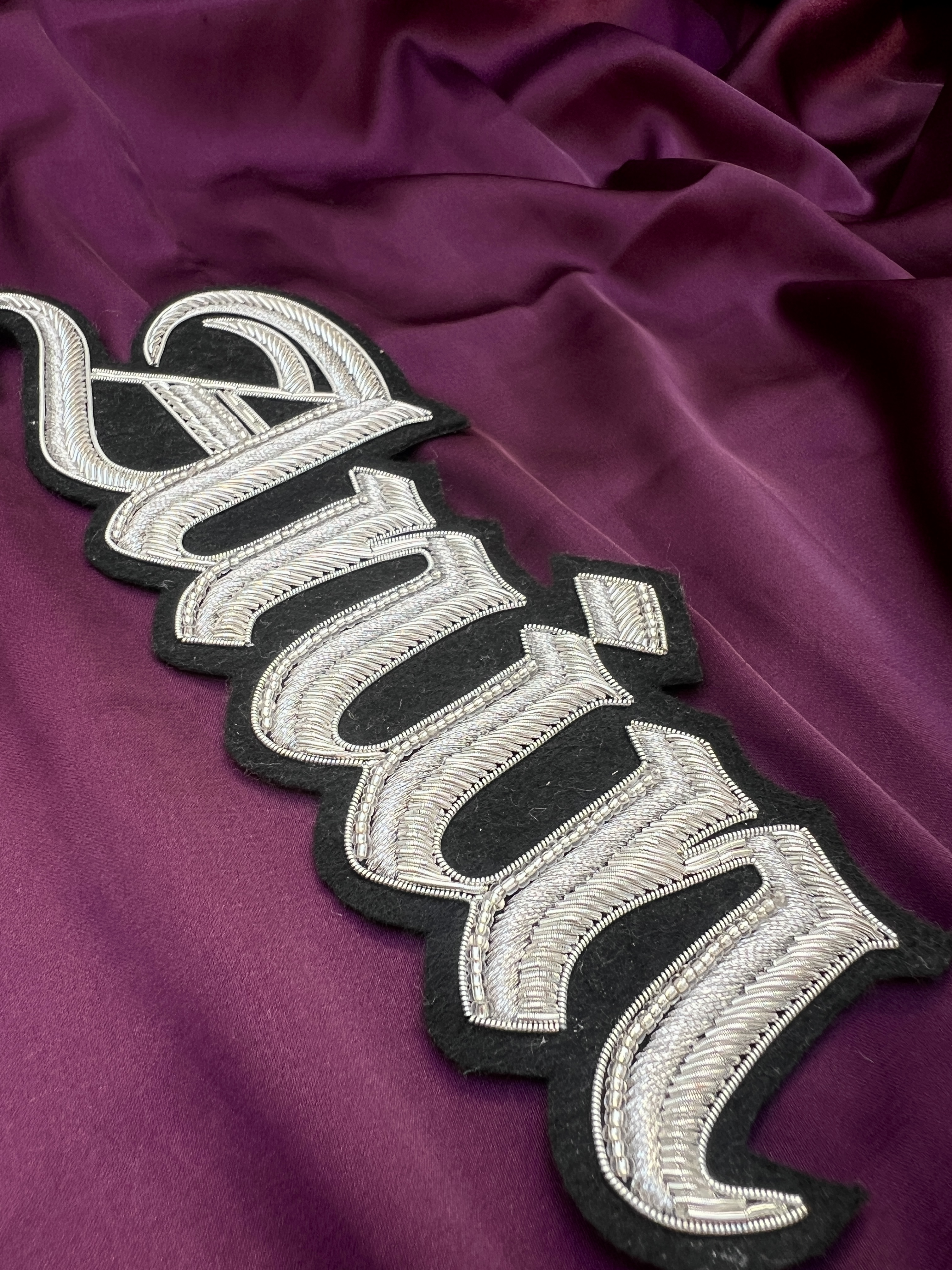 Zardozi needlework - fine metallic craftsmanship