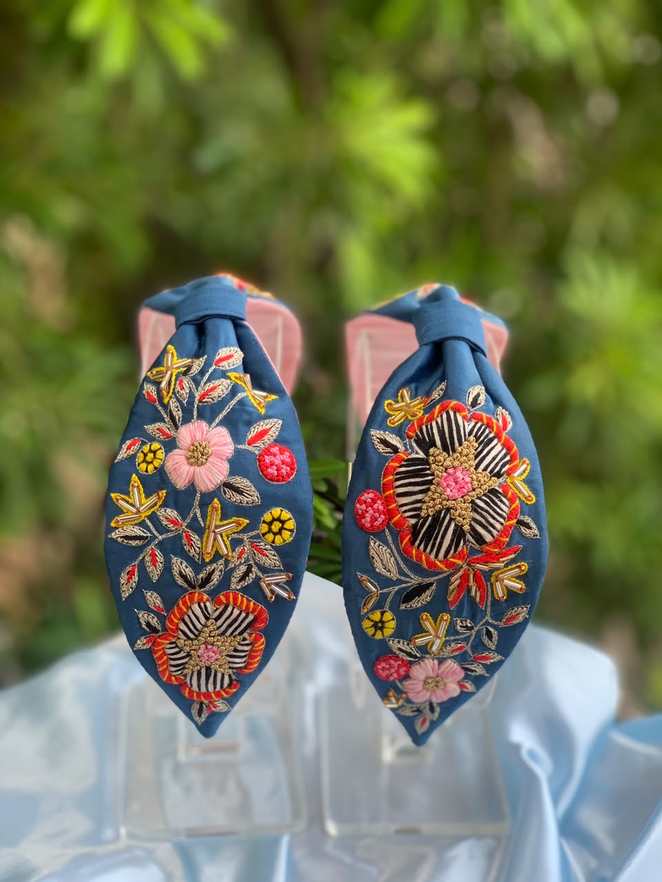 Zardozi embroidery - couture panel