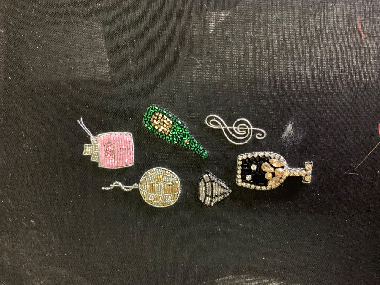 Zardozi embroidery - surface embellishment